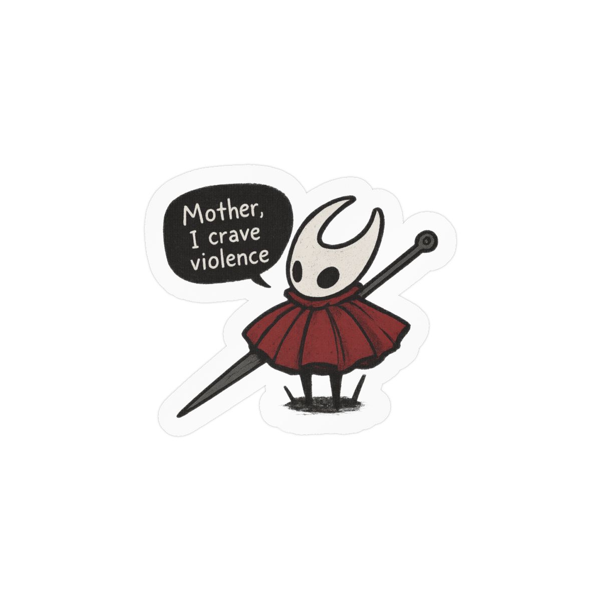Stickers on Stickers Meta Funny Vinyl Sticker - alternate angle 2, merchandise