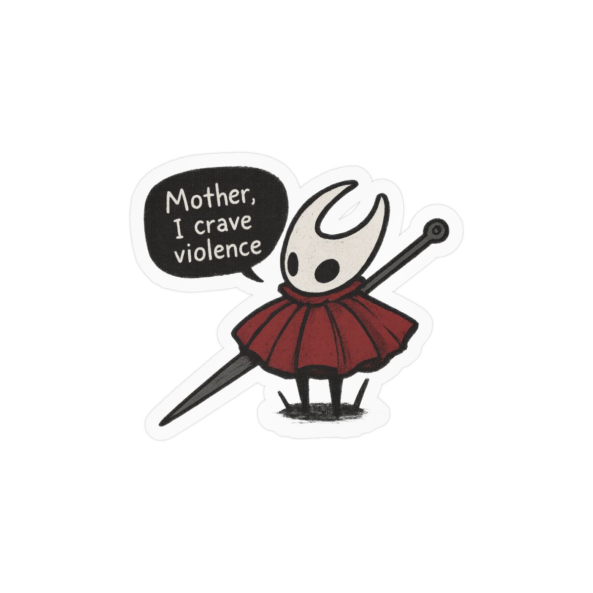 Stickers on Stickers Meta Funny Vinyl Sticker