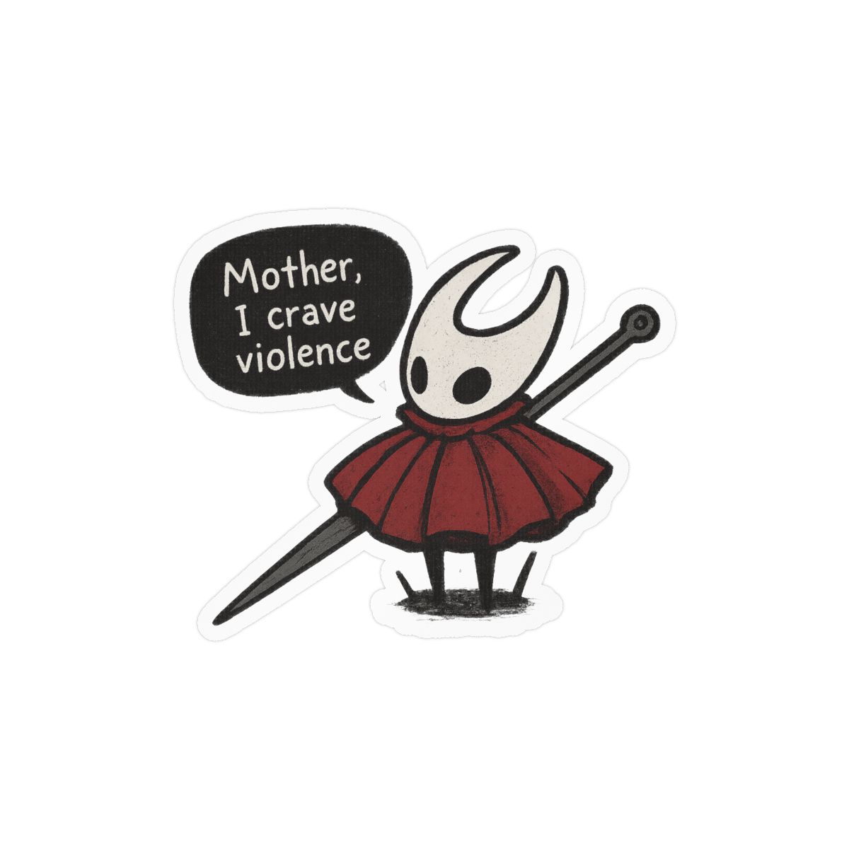 Stickers on Stickers Meta Funny Vinyl Sticker - alternate angle 3, merchandise