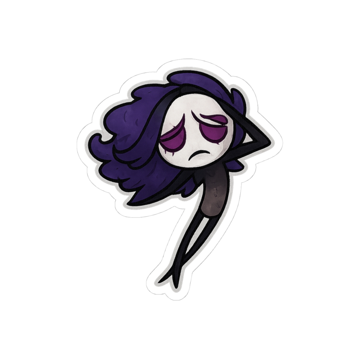 Tormented Trobbio Sticker | Funny Expressive Vinyl Decal
