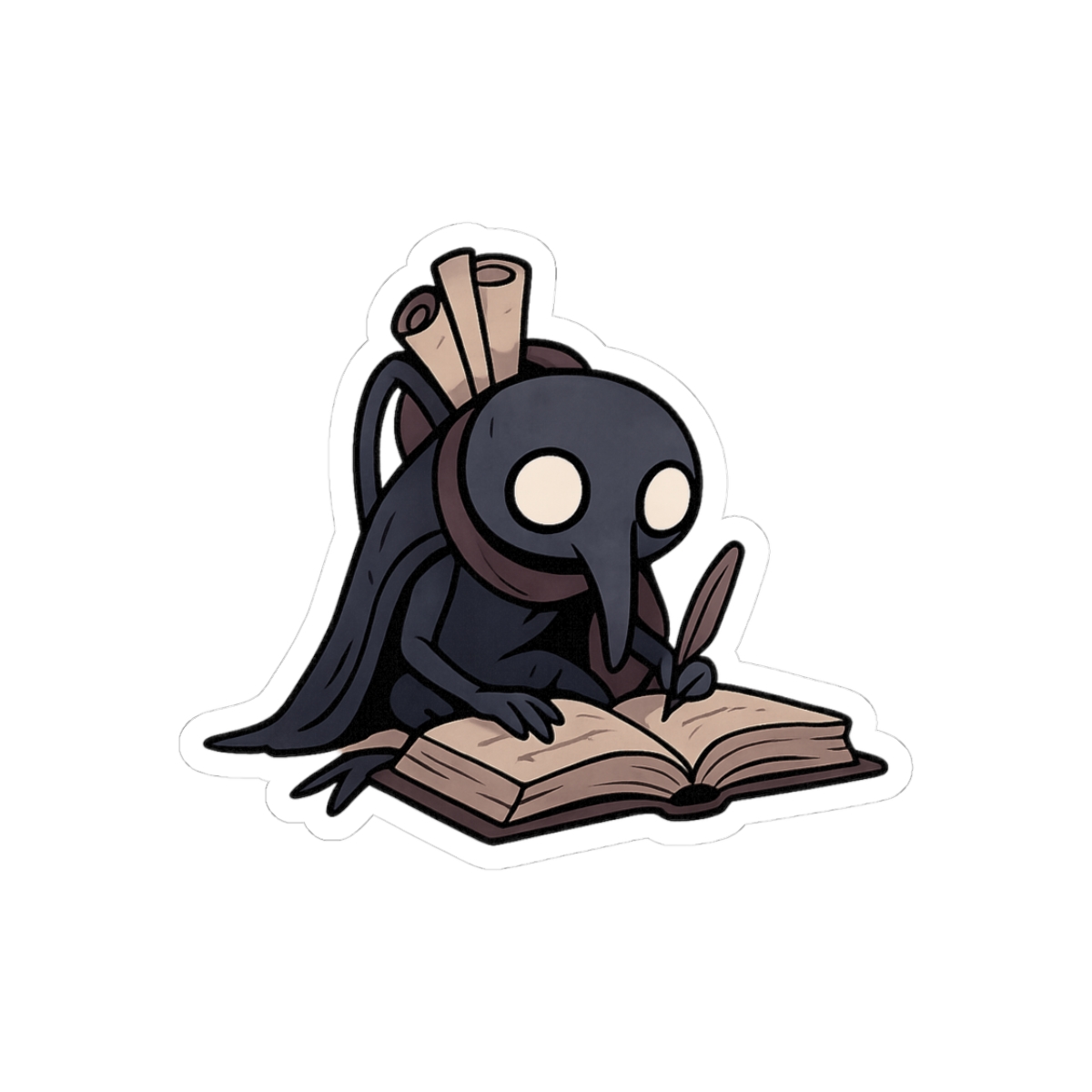 Cornifer Hollow Knight Sticker | Cute Bug Cartographer Vinyl Decal - Official Stickers merchandise