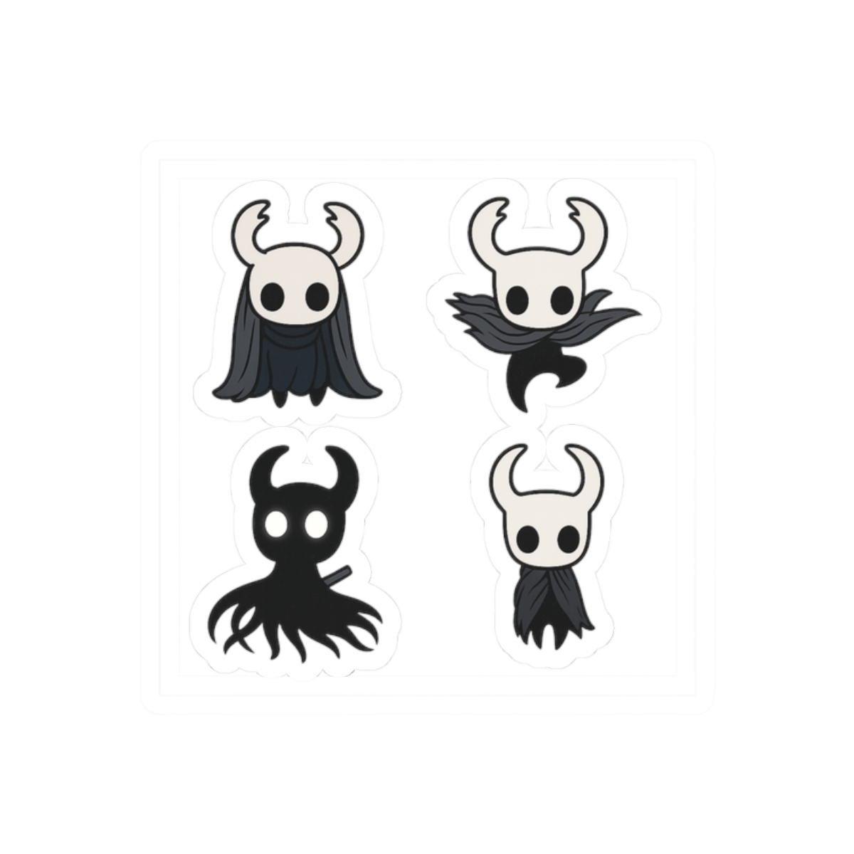 Bold Knight Pattern Sticker Pack - alternate angle 3, merchandise