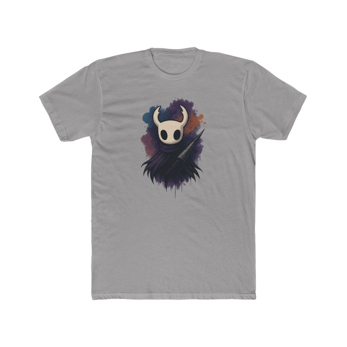 Hollow Knight Ghost Color Splatter T-Shirt - alternate angle 5, merchandise