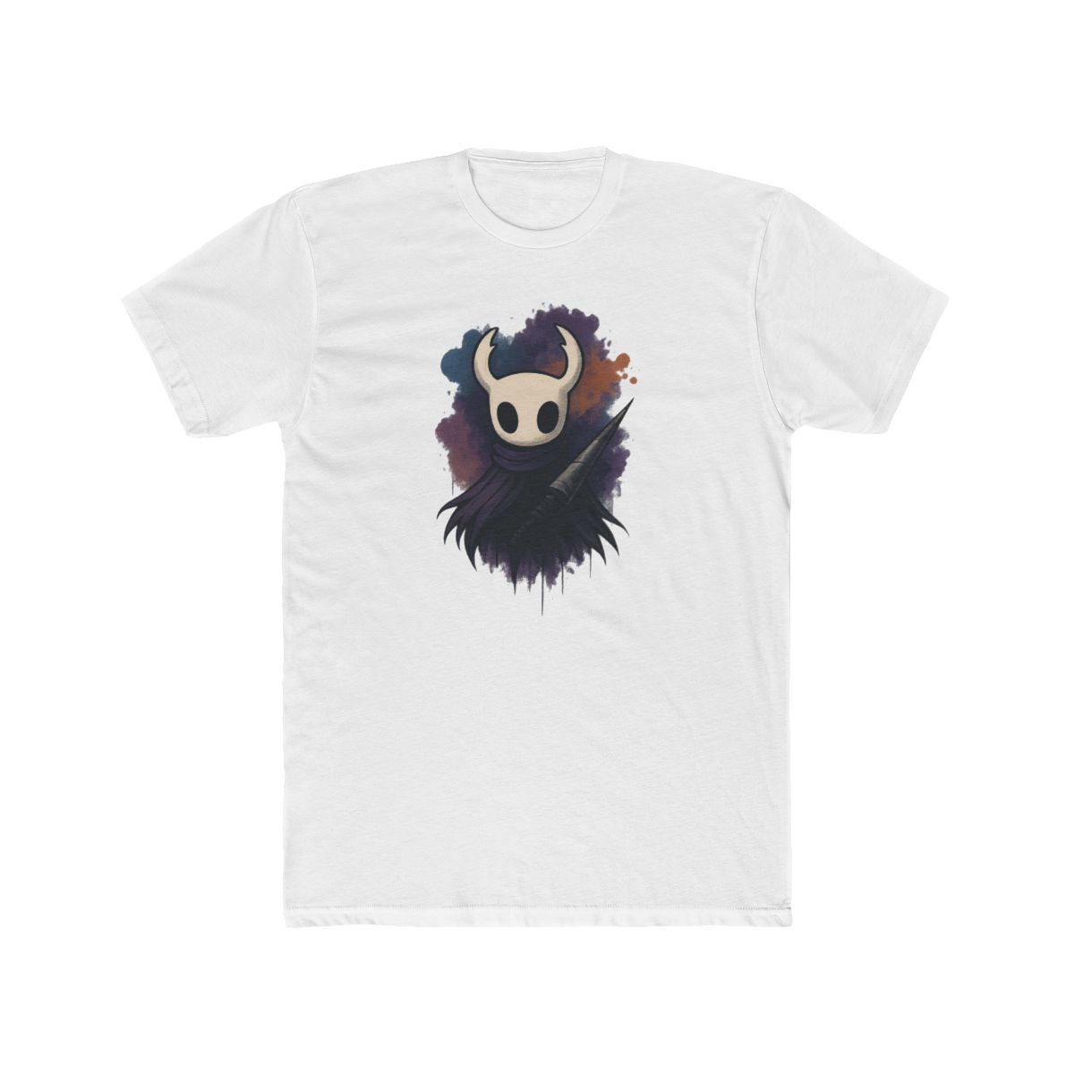 Hollow Knight Ghost Color Splatter T-Shirt - alternate angle 4, merchandise