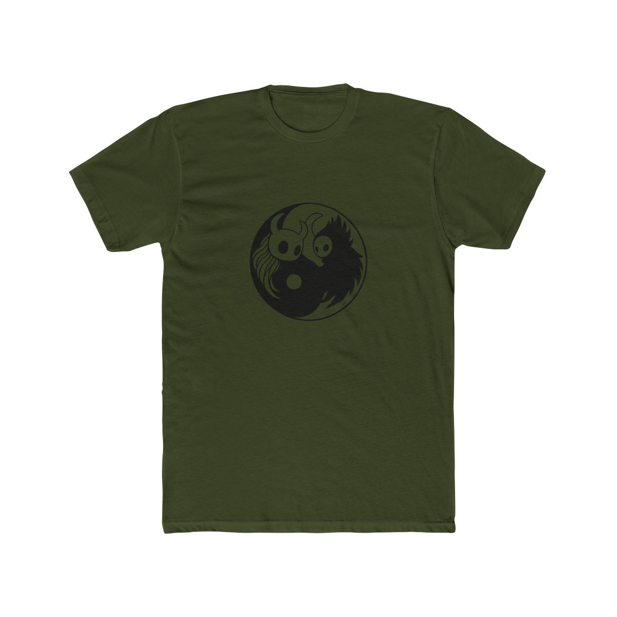 Hollow Knight Yin Yang Duality Minimalist T-Shirt - alternate angle 4, merchandise