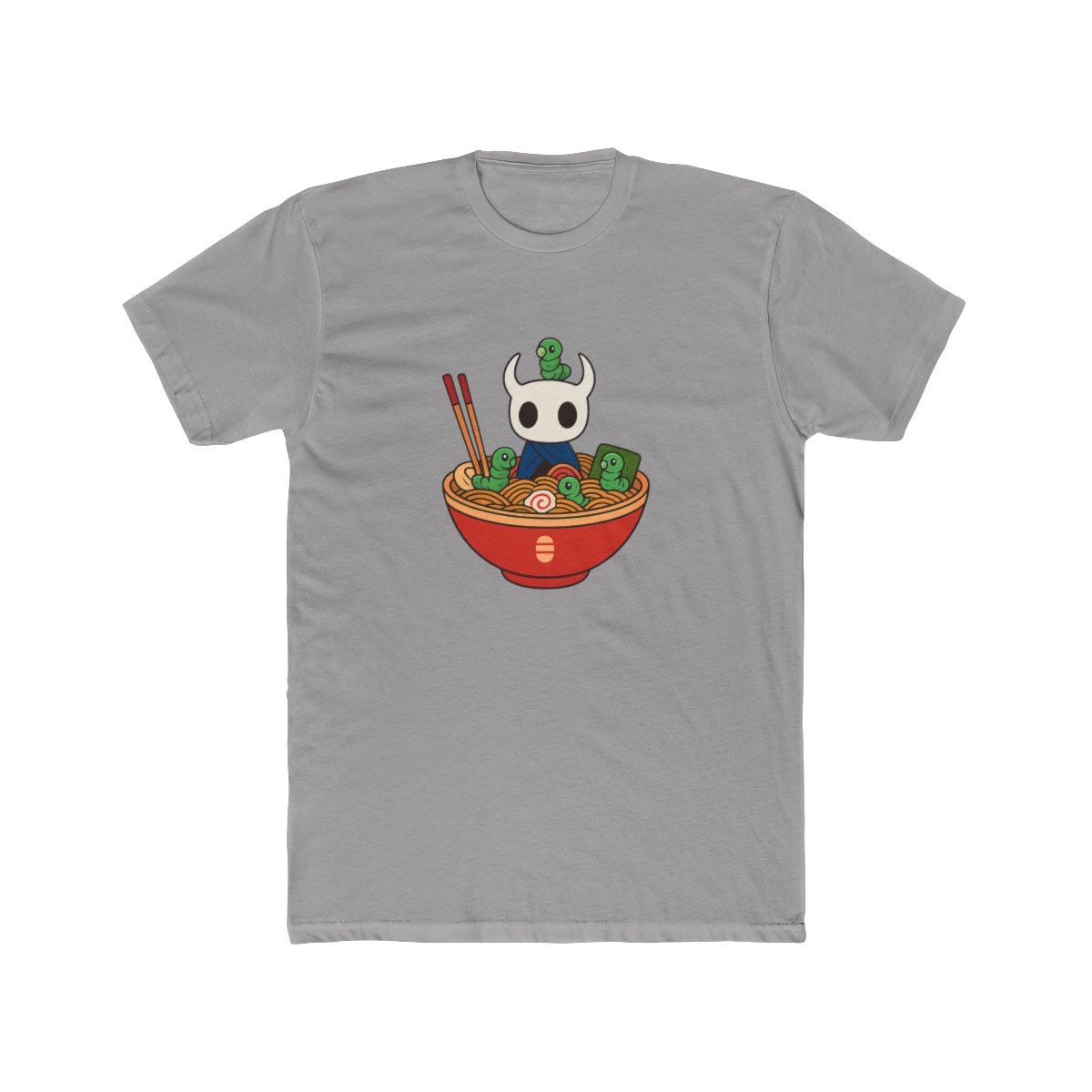 Hilarious Knight & Grubs Ramen T-Shirt - alternate angle 2, merchandise