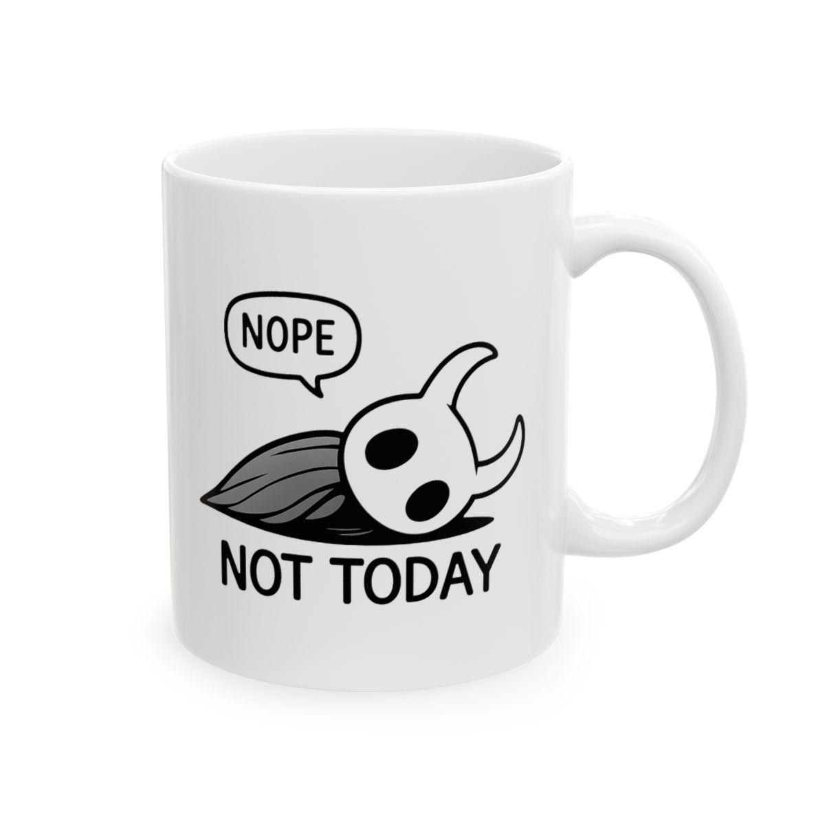 Hollow Knight "NOPE" Mug