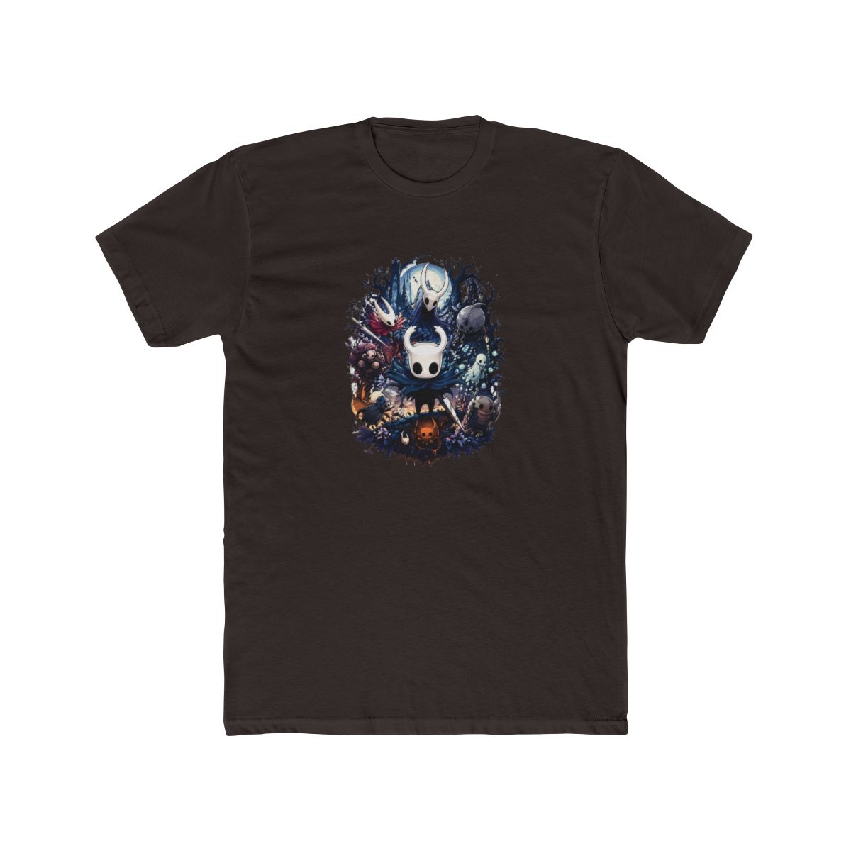 Hollow Knight Ghost Graffitti Colorful Graphic Col T Shirt - alternate angle 2, merchandise