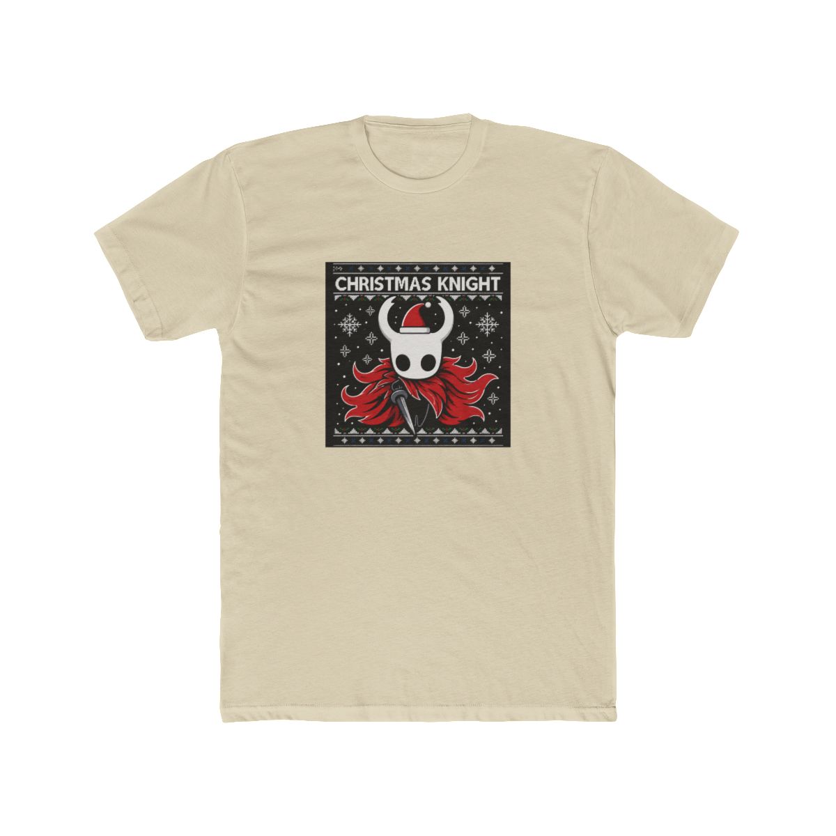 Christmas Hollow Knight Knit T Shirt - alternate angle 5, merchandise