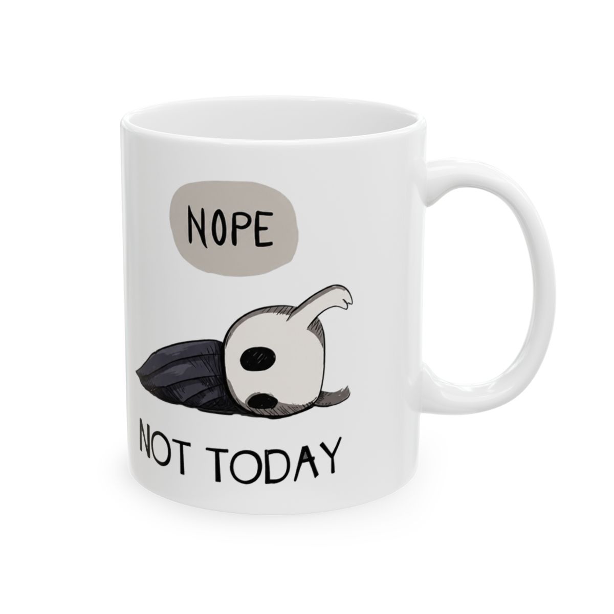 Hollow Knight "NOPE" Mug RACTER
