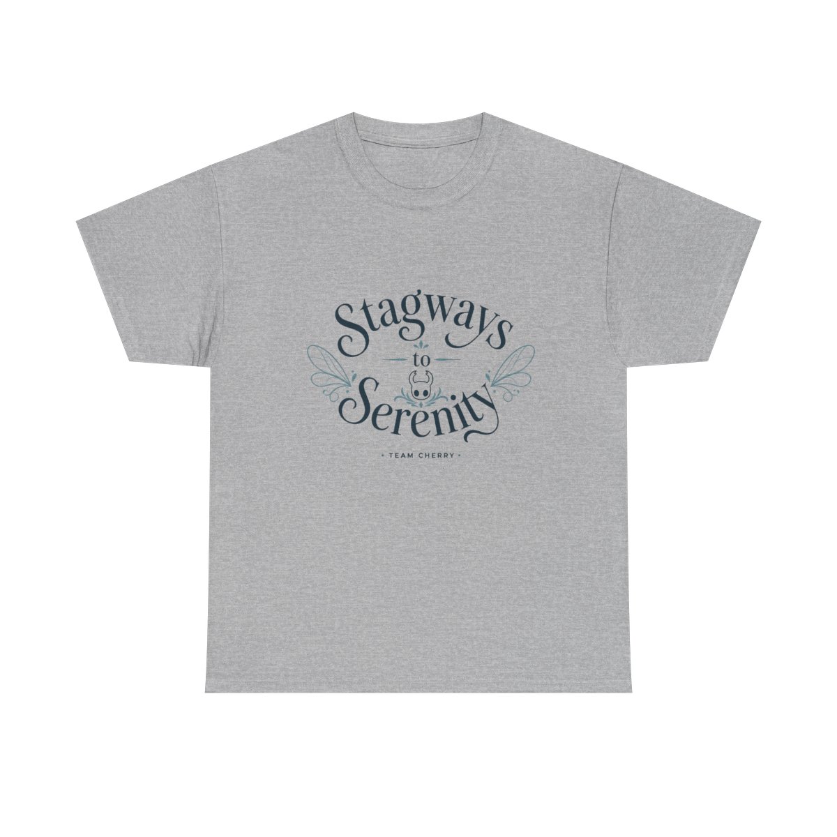 Hollow Knight "Stagways to Serenity" Unisex Tee - alternate angle 2, merchandise