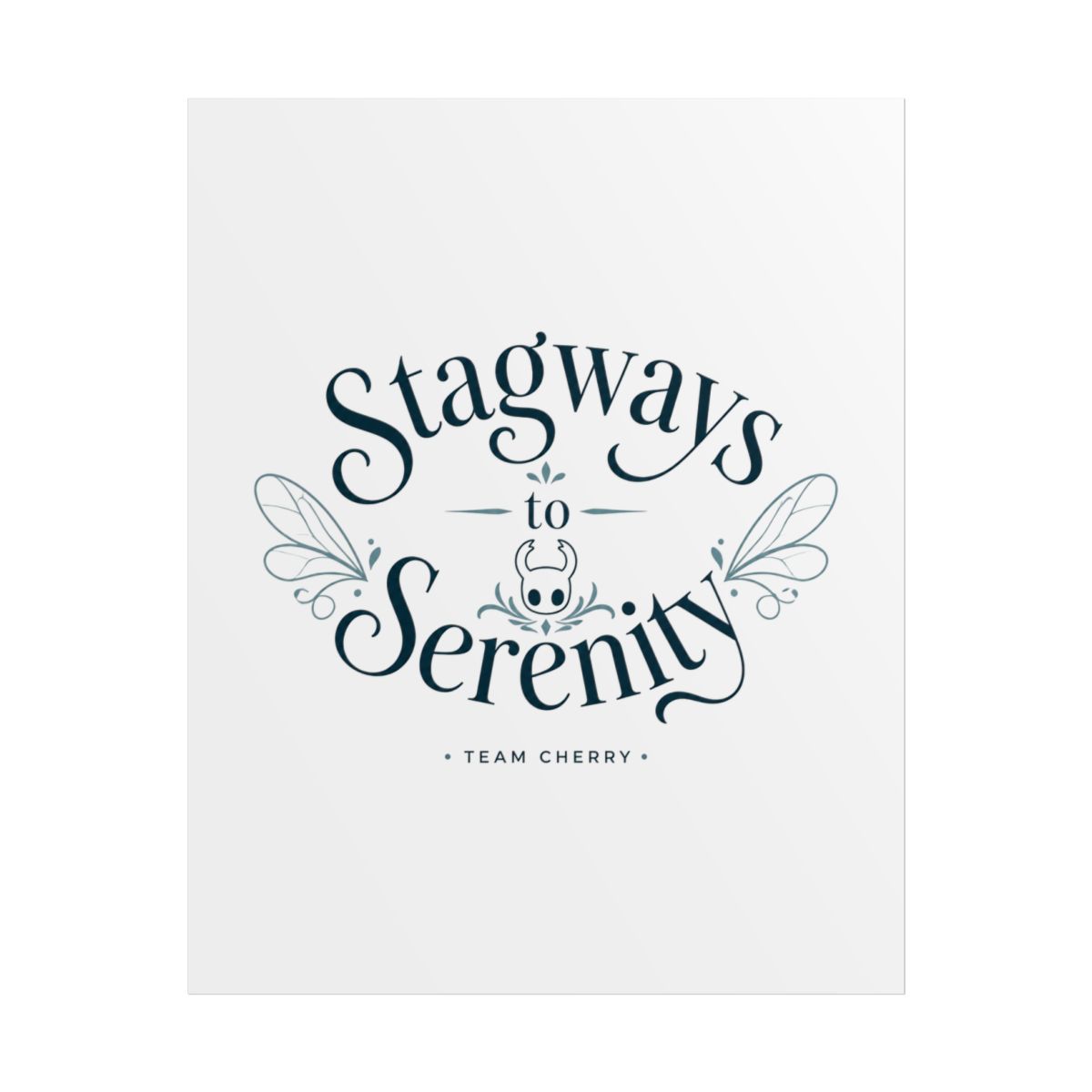 Hollow Knight "Stagways to Serenity" Poster - Official Posters & Wall Art merchandise