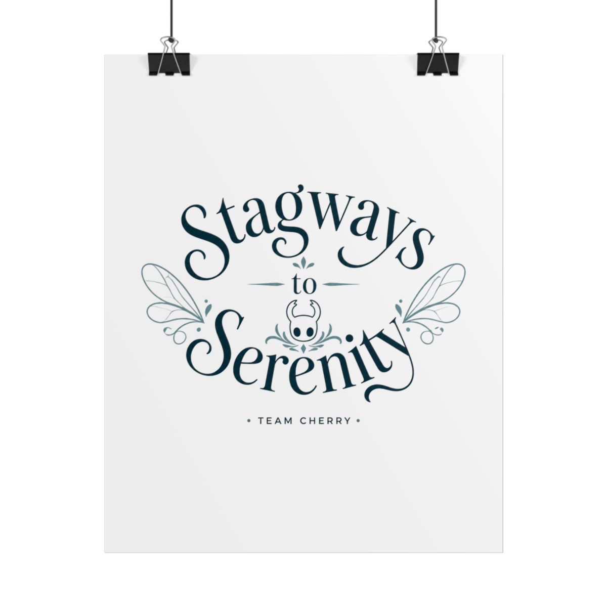 Hollow Knight "Stagways to Serenity" Poster