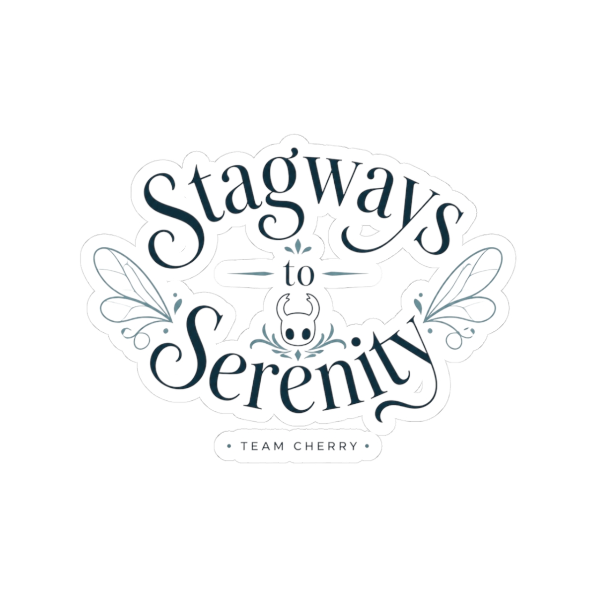 Hollow Knight "Stagways to Serenity" Sticker - alternate angle 1, merchandise