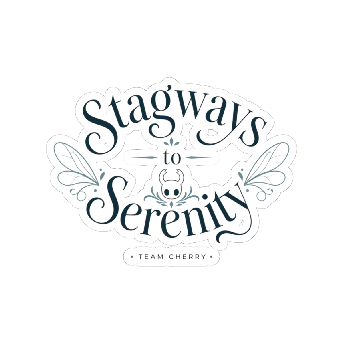 Hollow Knight "Stagways to Serenity" Sticker - alternate angle 2, merchandise
