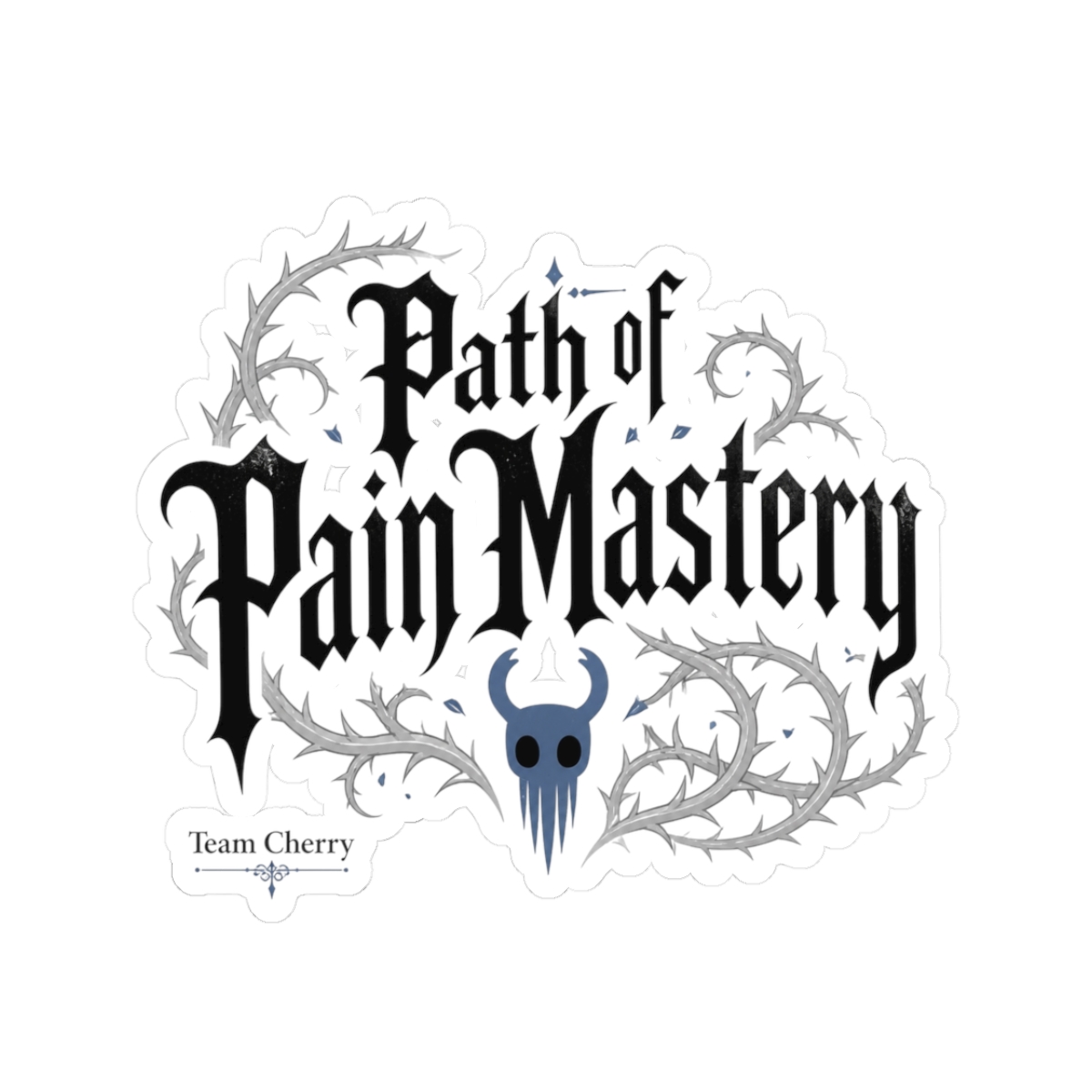 Hollow Knight "Path of Pain Mastery" Sticker - alternate angle 1, merchandise