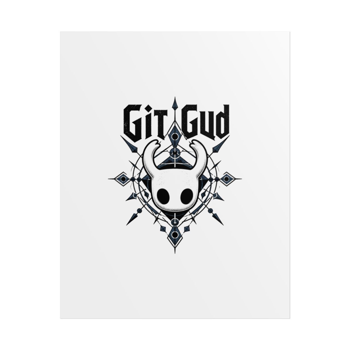 Hollow Knight "Git Gud" Poster - Official Posters & Wall Art merchandise