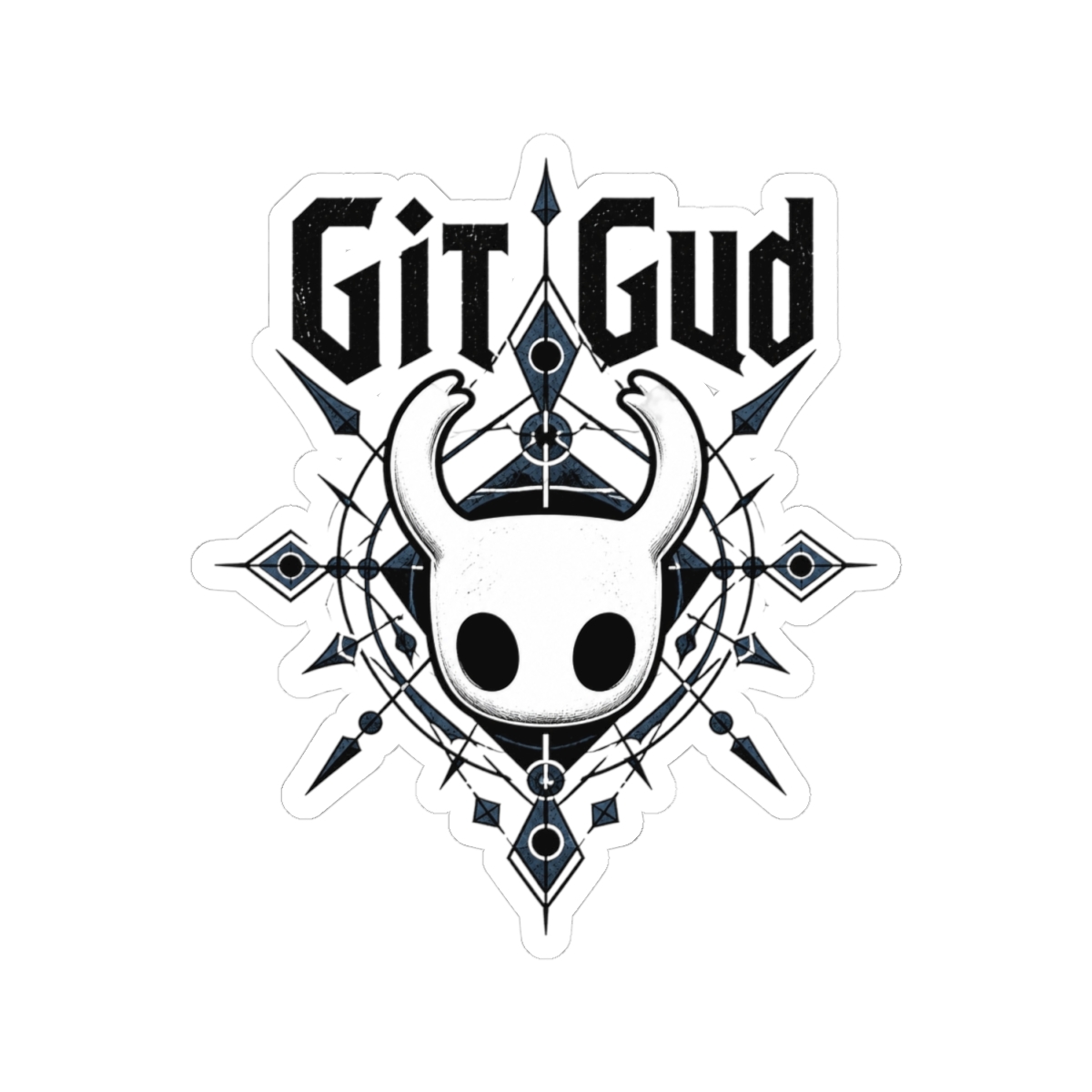 Hollow Knight "Git Gud" Sticker