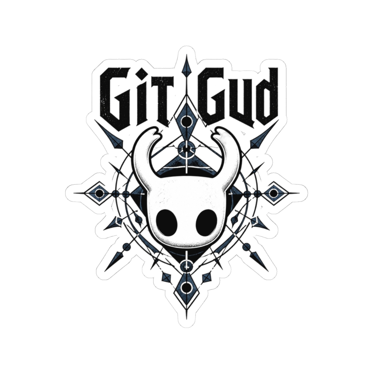 Hollow Knight "Git Gud" Sticker