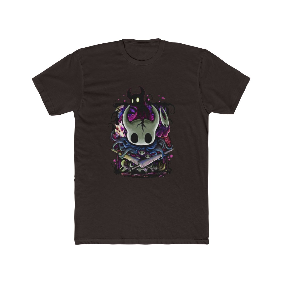 Hollow Knight Skull T Shirt - alternate angle 3, merchandise