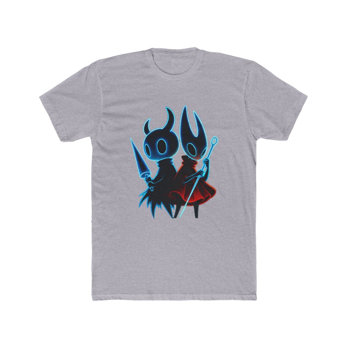 Hollow knight silksong Ghost and Hornet back to back T Shirt - alternate angle 5, merchandise