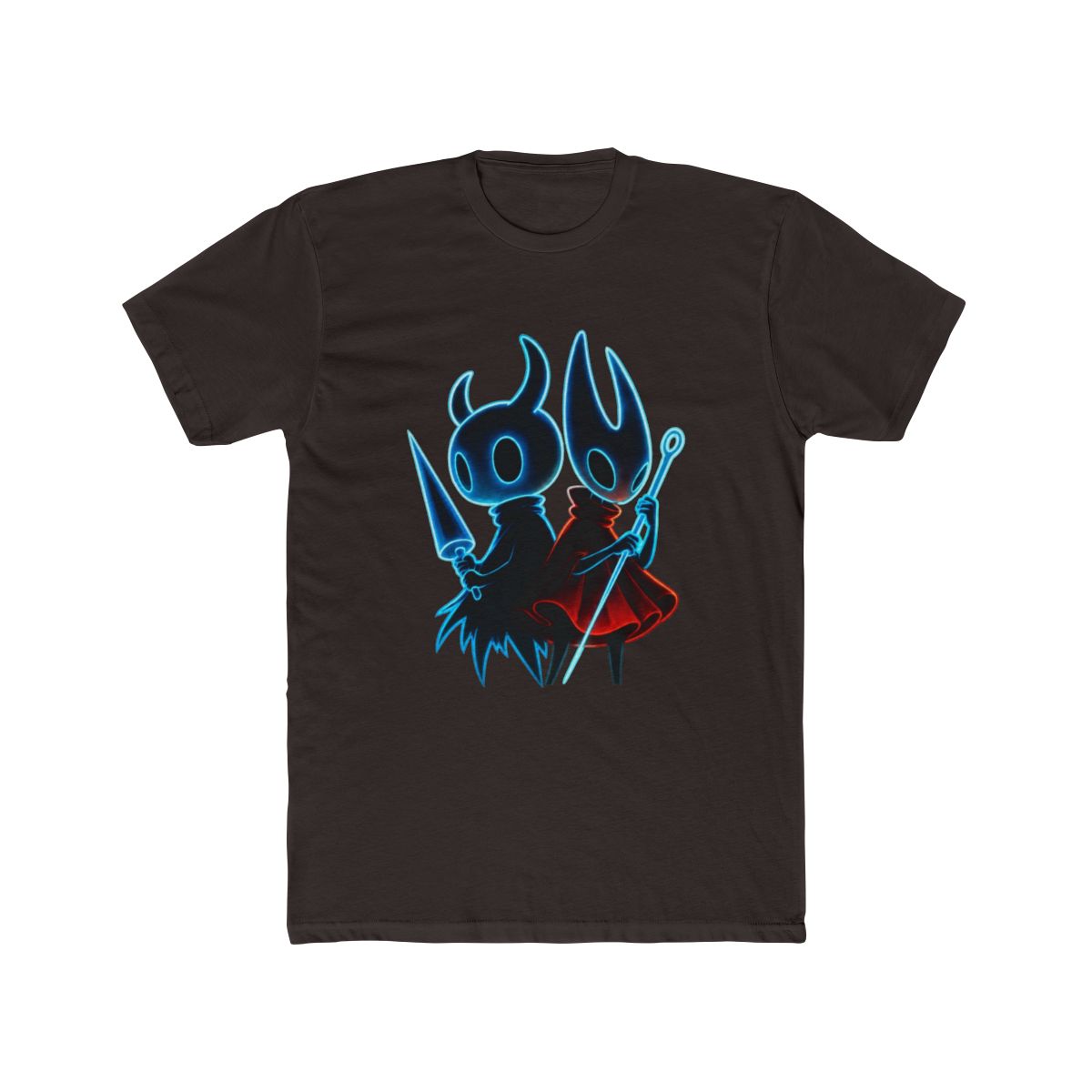 Hollow knight silksong Ghost and Hornet back to back T Shirt - alternate angle 3, merchandise